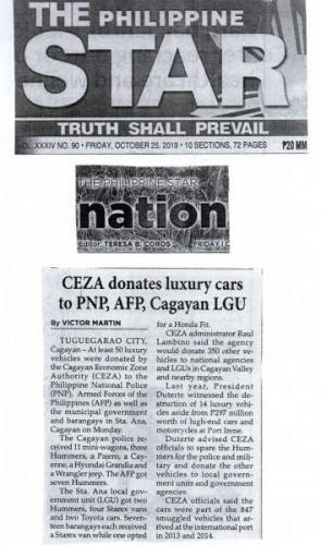 the philippine star ceza donates